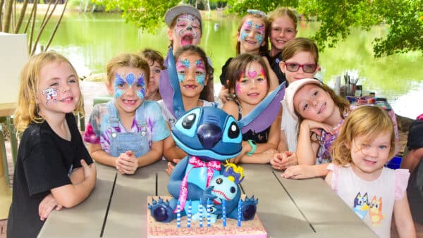 Girls With Stitch Cake